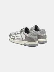 Amiri Crystal Skel-Top Low “Grey” - 5