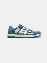 Amiri Crystal Skel-Top Low “Grey” - 3