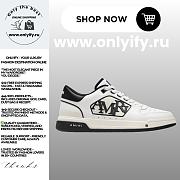 Amiri Classic Low “White/Black” - 1