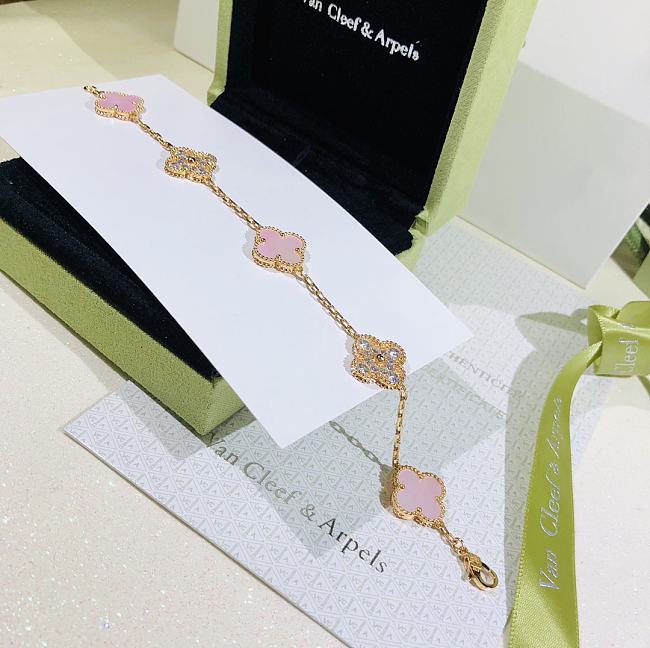 Van Cleef & Arpels Vintage Alhambra Clover Bracelet - 1