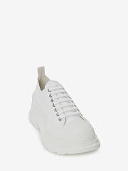 Alexander McQueen Men's Tread Slick Lace Up “White” - 4