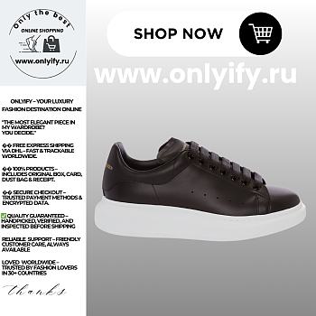  Alexander McQueen Men's Oversized Sneaker “Black”