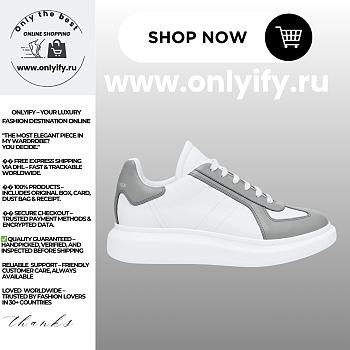 Alexander McQueen Men's Oversized Sneaker “Black” luxury