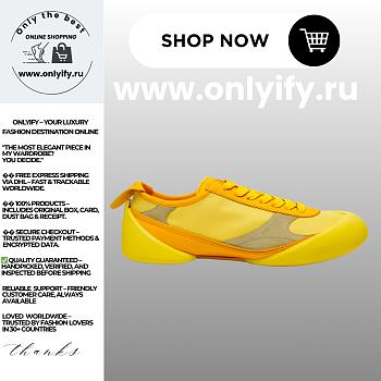 Alexander McQueen Men's Flexion Sneaker “Yellow”