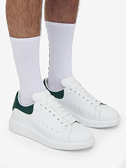 Alexander McQueen Men's Oversized Sneaker “White Green” - 2
