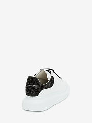 Alexander McQueen Men's Oversized Sneaker “White Jet Black” - 5