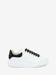 Alexander McQueen Men's Oversized Sneaker “White Jet Black” - 2