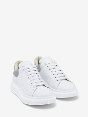 Alexander McQueen Men's Oversized Sneaker “White Light Grey” - 3