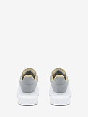 Alexander McQueen Men's Oversized Sneaker “White Light Grey” - 4