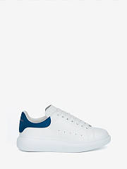 Alexander McQueen Men's Oversized Sneaker “White Paris Blue” - 3