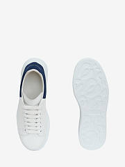Alexander McQueen Men's Oversized Sneaker “White Paris Blue” - 2