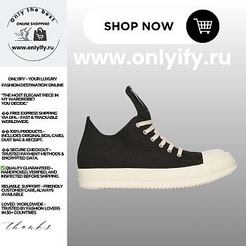 Rick Owens DRKSHDW SS25 Hollywood Low Sneaks