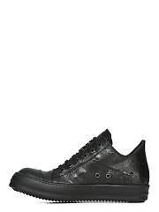 Rick Owens DRKSHDW SS25 Hollywood Low Sneaks “All Black” - 4