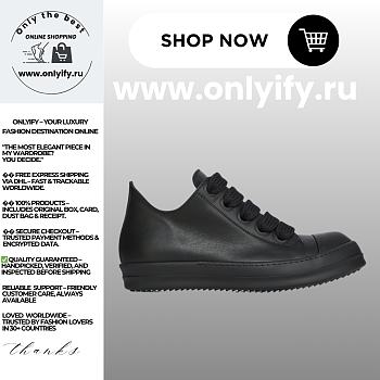 Rick Owens FW25 Concordians Jumbolace Low