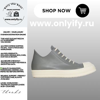 Rick Owens FW25 Concordians Low Sneaks “Washed”