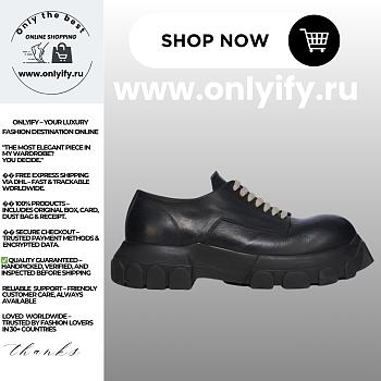 Rick Owens SS25 Hollywood Laceup Bozo Tractors