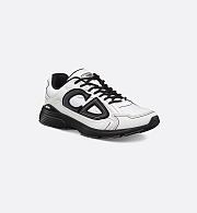 Dior Sneaker in White Technical Mesh and Technical Fabric – 3SN279ZRD_H069 - 6