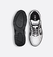 Dior Sneaker in White Technical Mesh and Technical Fabric – 3SN279ZRD_H069 - 4