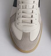 Dior B57 Low-Top Sneaker in Black and White Smooth Calfskin with Gray Suede – 3SN328ZRH_H069 - 3