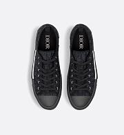 Dior B23 Low-Top Sneaker in Black Dior Oblique Jacquard – 3SN249ZSA_H969 - 5