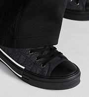 Dior B23 Low-Top Sneaker in Black Dior Oblique Jacquard – 3SN249ZSA_H969 - 2