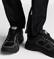 Dior B30 Sneaker in Black Technical Mesh and Black Technical Fabric – 3SN279ZRF_H900 - 2