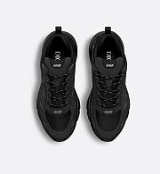Dior B101 Sneaker in Black Technical Mesh and Black Technical Fabric – 3SN306ZZY_H981 - 4