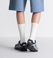 Dior B30 Sneaker in Blue Technical Mesh with Mint Green, Black and Gray Technical Fabric – 3SN279ZRB_H954 - 6