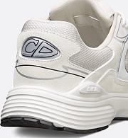 Dior B30 Sneaker in Ecru Suede – 3SN279ZEI_H006 - 4