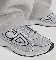 Dior B30 Sneaker in Dior Gray Technical Mesh and Dior Gray Technical Fabric – 3SN279ZRD_H868 - 2