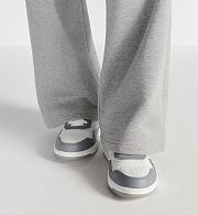 Dior B30 Sneaker in Gray Smooth Calfskin and White Dior Oblique Galaxy Leather – 3SN272ZIJ_H890 - 2