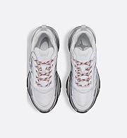 Dior B30 Sneaker in Gradient White and Silver-Tone Mesh and Technical Fabric – 3SN306ZQE_H070 - 5