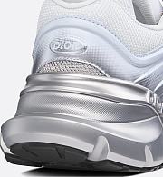 Dior B30 Sneaker in Gradient White and Silver-Tone Mesh and Technical Fabric – 3SN306ZQE_H070 - 3