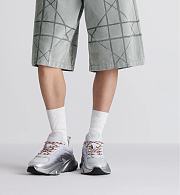 Dior B30 Sneaker in Gradient White and Silver-Tone Mesh and Technical Fabric – 3SN306ZQE_H070 - 2