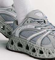 Dior B30 Sneaker in Gray Technical Fabric and Mesh – 3SN323ZCY_H860 - 4
