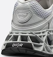 Dior B30 Sneaker in Gray Technical Fabric and Mesh – 3SN323ZCY_H860 - 2
