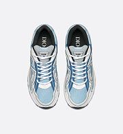 Dior B30 Sneaker in Light Blue Mesh and Multicolor Technical Fabric – 3SN279ZRB_H560 - 5