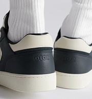 Dior B30 Sneaker in Navy Blue and White Calfskin with White Dior Gravity Leather – 3SN272ZAY_H528 - 2