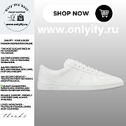 Dior B57 Low-Top Sneaker in White Smooth Calfskin – 3SN328ZQR_H000 - 1