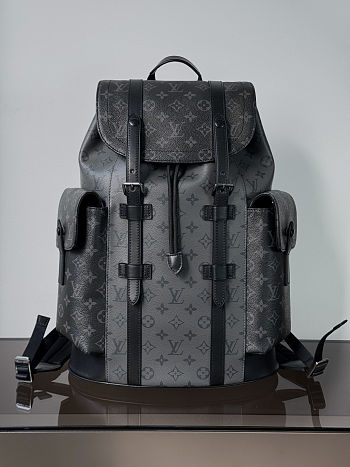Louis Vuitton Christopher Backpack PM Black Canvas Monogram 38 x 44 x 12.5 cm