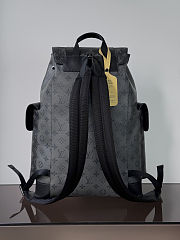 Louis Vuitton Christopher Backpack PM Black Canvas Monogram 38 x 44 x 12.5 cm - 5