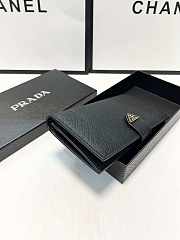 Prada Wallet P105 Black 19x10cm - 5