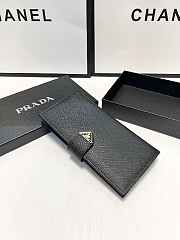 Prada Wallet P105 Black 19x10cm - 3