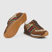 Gucci Men’s Re-Motion Sneakers in Beige Fabric – Style 832461 AAFL9 2341 - 3