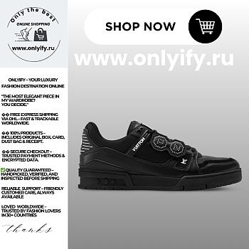Louis Vuitton LV Trainer Sneaker for Men in Calf Leather – Style 1AIKRM