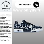 Louis Vuitton LV Trainer Sneaker for Men in Monogram Leather – Style 1AIKQ - 1