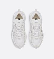 Dior Men’s B44 Blade Sneaker in White Technical Mesh and White Technical Fabric – Style 3SN306ZZY_H080 - 4