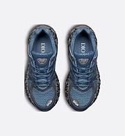 Dior Men’s B35 NXXT Sneaker in Blue and Black Technical Fabric with Blue Technical Mesh – Style 3SN323ZDX_H954 - 4