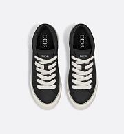 Dior Men’s B33 Sneaker in Black Grained Calfskin and Black Dior Gravity Leather – Style 3SN303ZAY_H960 - 6
