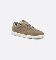Dior Men’s B27 Uptown Low-Top Sneaker in Khaki Suede and Khaki Dior Gravity Suede – Style 3SN272ZEC_H620 - 5